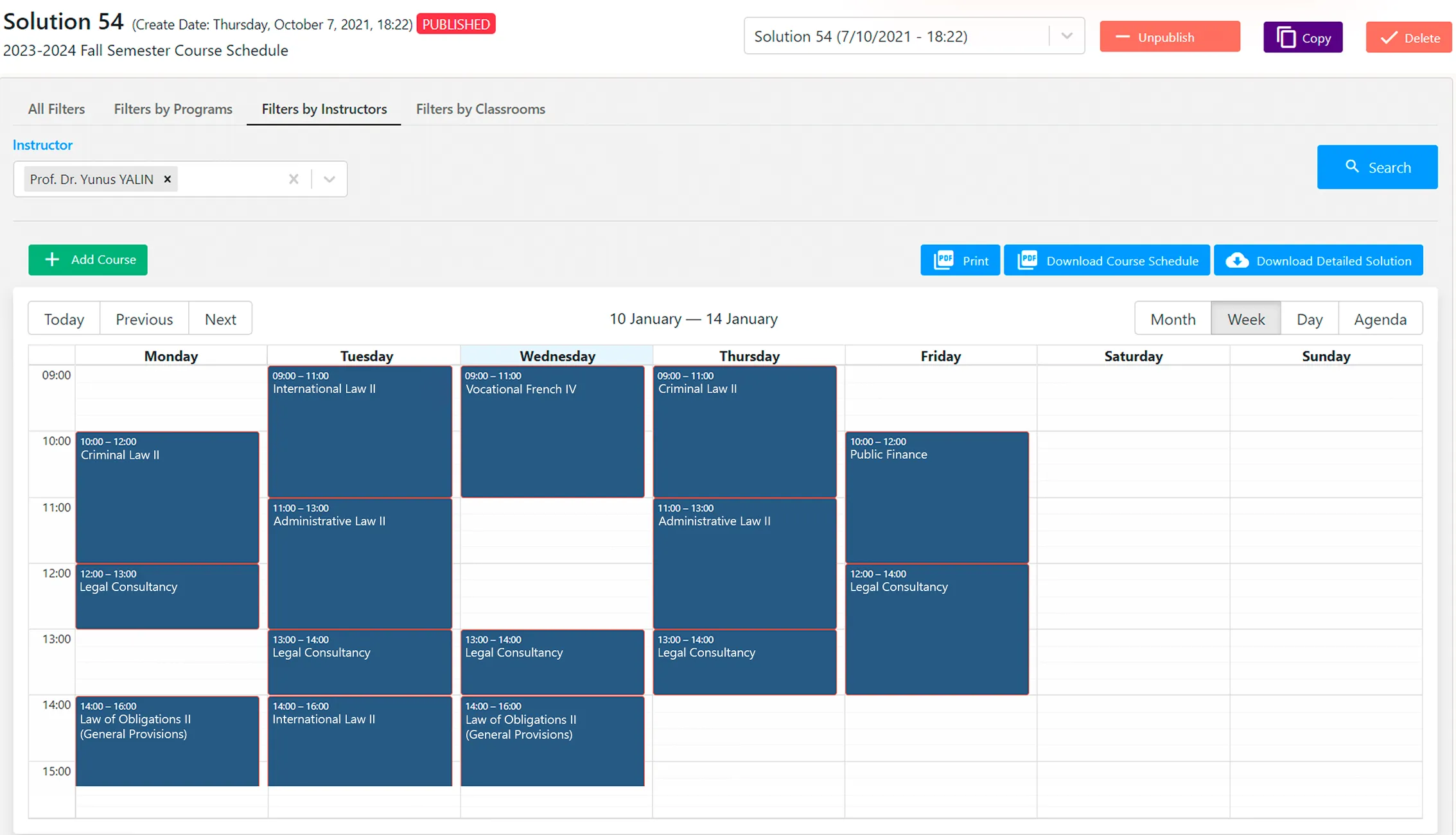 Space & Event Management
